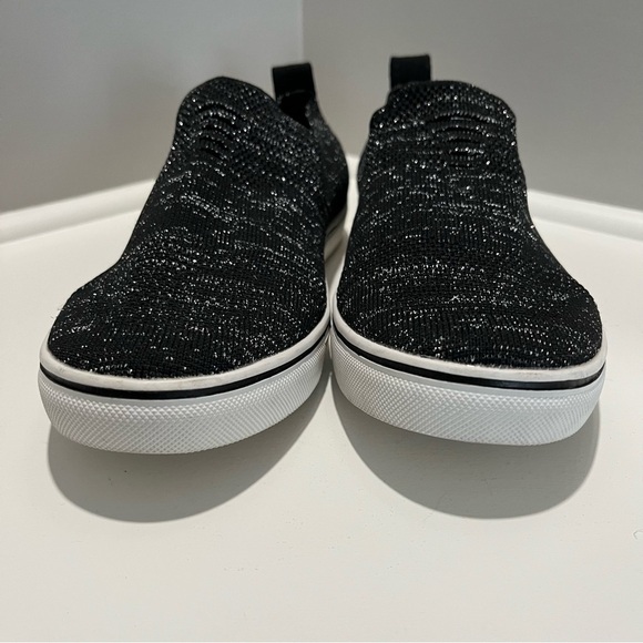 Bernie Mev Leviah Slip On Sneaker Black Silver Fabric - Picture 4 of 10